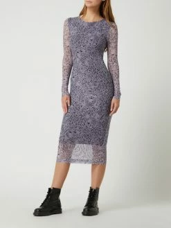 Moves Kleid Aus Mesh Modell 'Filonna' - Flieder