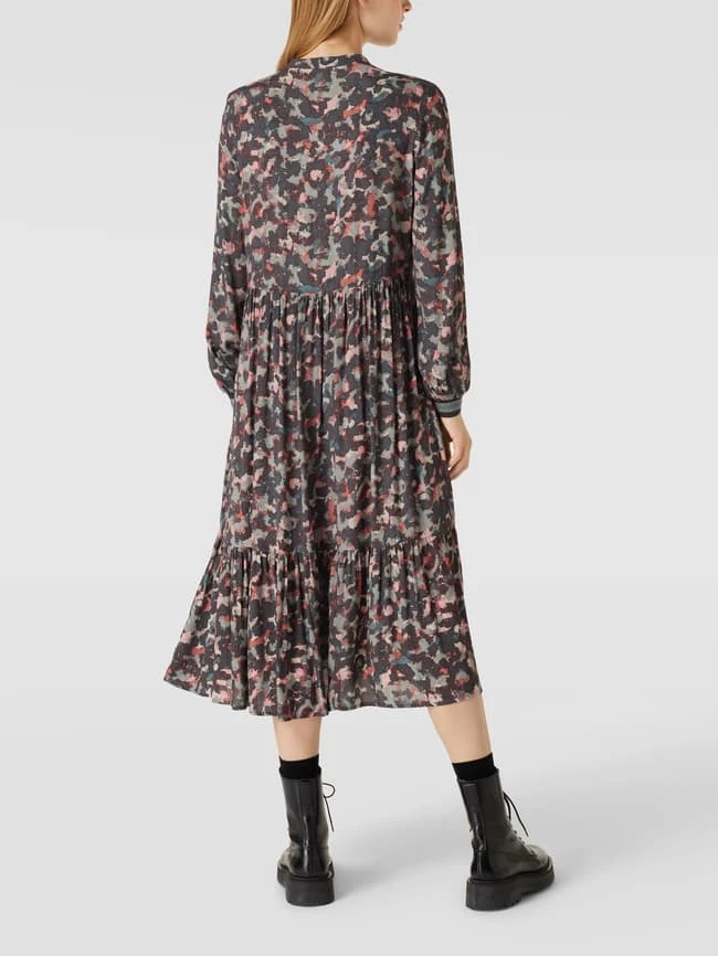 Jake*s Collection Midikleid Mit Allover-Muster - Pink – Bild 5