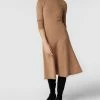 Lauren Ralph Lauren Midikleid Aus Woll-Mix - Camel