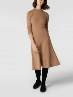 Lauren Ralph Lauren Midikleid Aus Woll-Mix - Camel