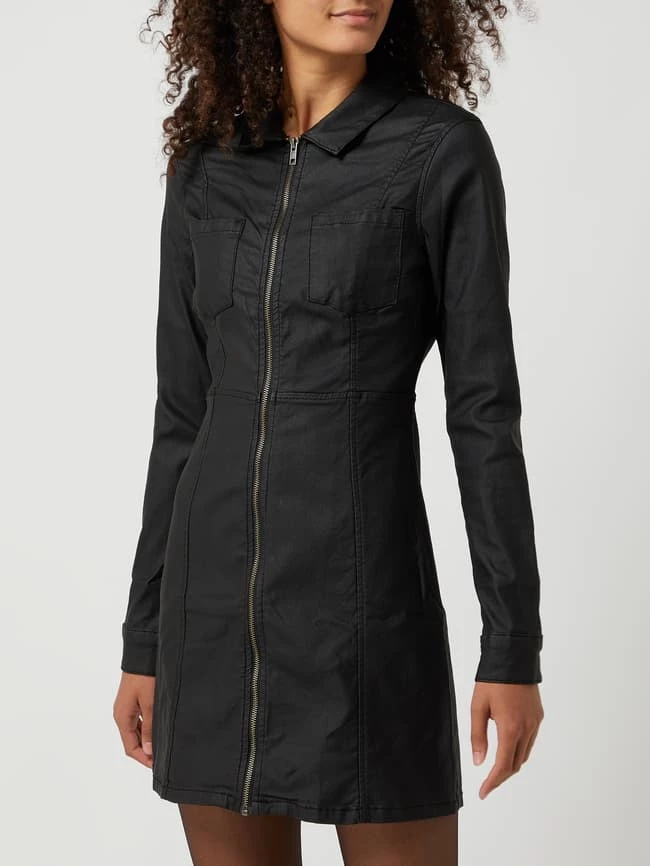 Noisy May Kleid Aus Viskosemischung Modell 'Lisa' - Schwarz – Bild 4