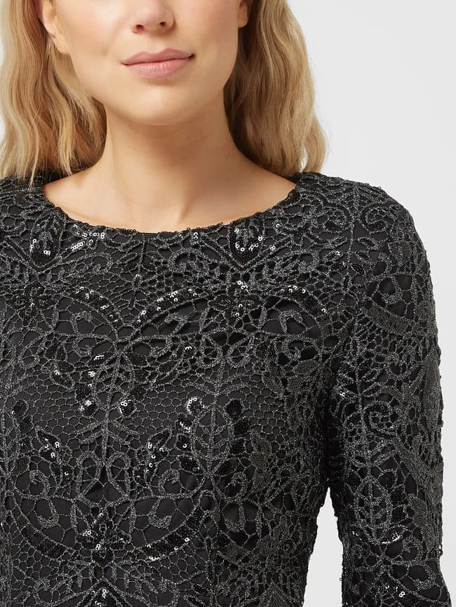 Marciano Guess Kleid Aus Spitze - Schwarz – Bild 3