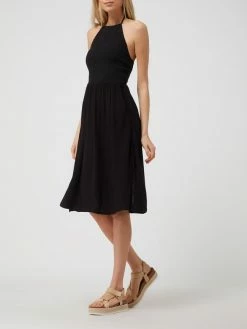 Superdry Kleid Mit Neckholder - Schwarz