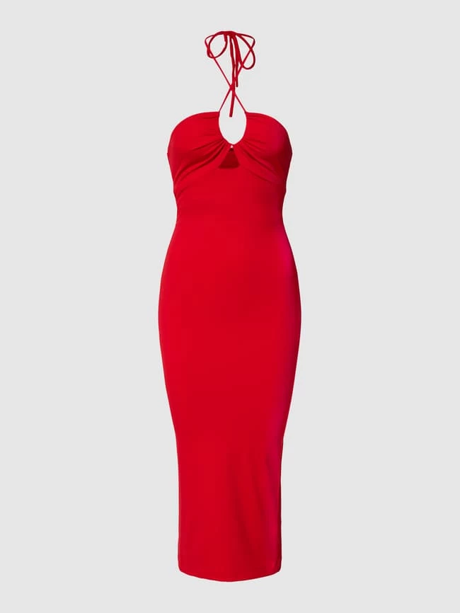 Bardot Midikleid Mit Neckholder Modell 'KIKI HALTER MIDI DRESS' - Rot 4 Bardot Midikleid Mit Neckholder Modell 'KIKI HALTER MIDI DRESS' - Rot – Bild 2