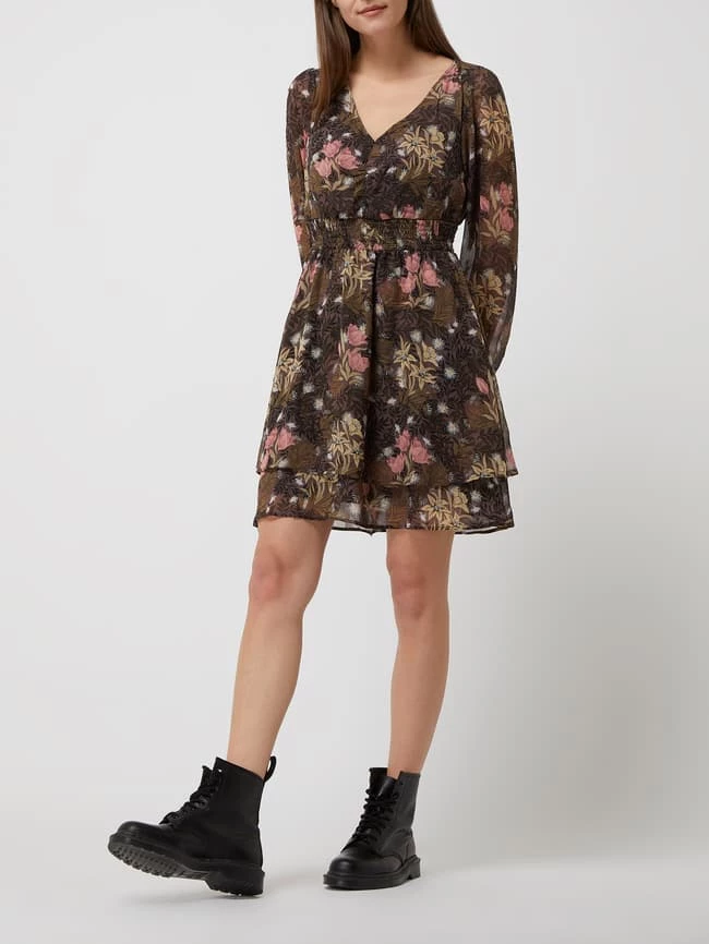 Only Kleid Aus Chiffon Modell 'Phoebe' - Olivgrün