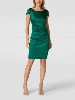 Paradi Cocktailkleid Mit Rundhalsausschnitt - Smaragdgrün