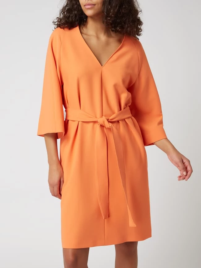 Windsor Kleid Mit Taillengürtel - Orange – Bild 4