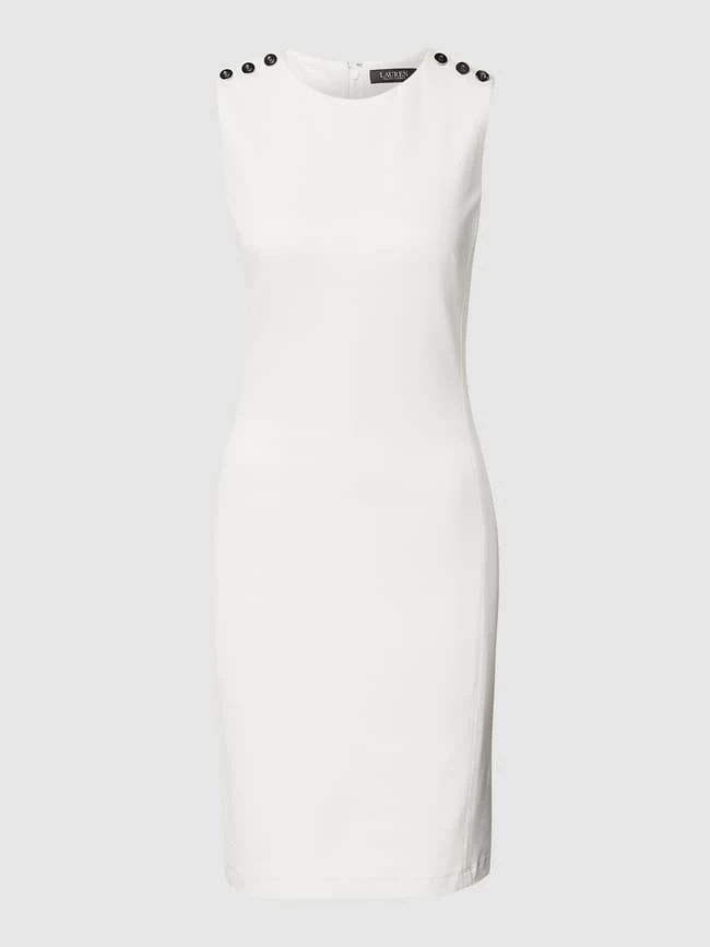 Lauren Ralph Lauren Knielanges Kleid Mit Akzenten In Metallic - Ecru 4 Lauren Ralph Lauren Knielanges Kleid Mit Akzenten In Metallic - Ecru – Bild 2