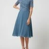 Vera Mont Cocktailkleid Im 2-in-1-Look - Rauchblau