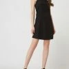 Calvin Klein Jeans Minikleid Aus Viskose - Schwarz