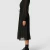 Jake*s Collection Kleid Mit Allover-Muster - Schwarz