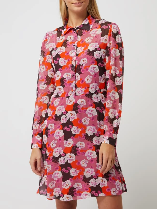 JOOP! Kleid Aus Viskose - Pink – Bild 4