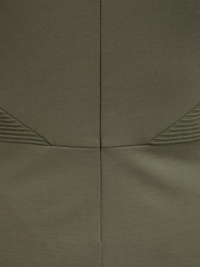 Kaffe Kleid Mit Stretch-Anteil Modell 'Sara' - Dunkelgrün – Bild 4