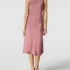 Mascara Cocktailkleid Mit Amerikanischem Ausschnitt - Rosé