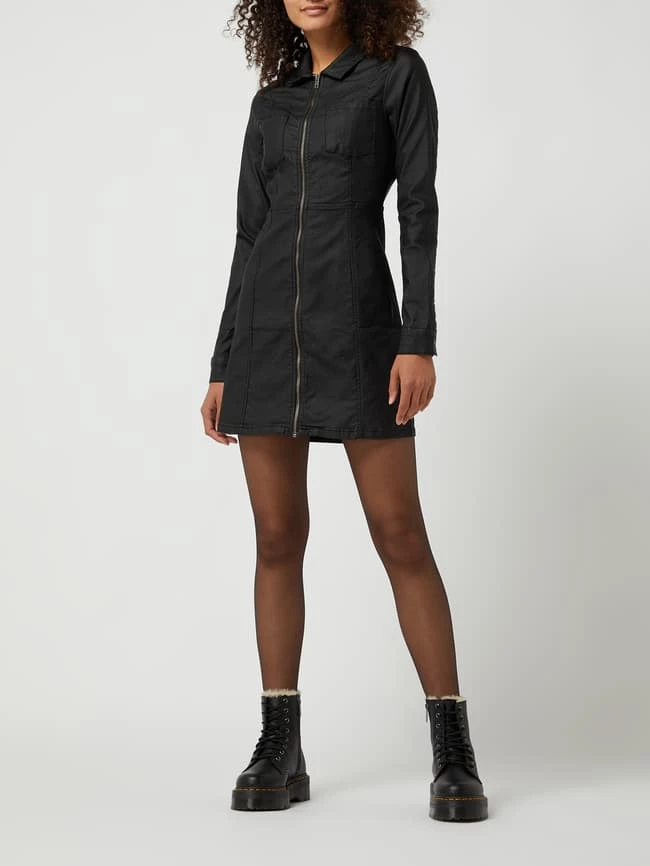 Noisy May Kleid Aus Viskosemischung Modell 'Lisa' - Schwarz