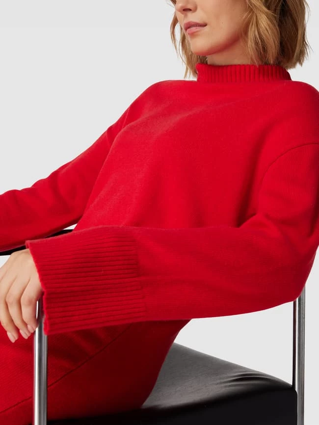 Esprit Collection Sweatkleid Mit Streifenmuster - Rot – Bild 3