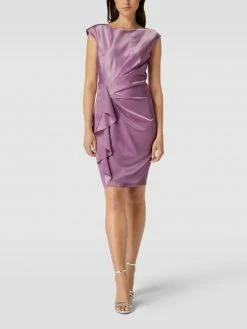 Paradi Cocktailkleid Mit Rundhalsausschnitt - Flieder