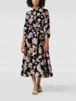 Swing Cocktailkleid Mit Taillenband - Pink