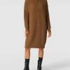 Drykorn Midikleid In Strick-Optik Modell 'Adrik' - Haselnuss Braun