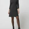 Esprit Kleid Mit 3/4-Arm - Anthrazit Meliert