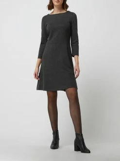 Esprit Kleid Mit 3/4-Arm - Anthrazit Meliert