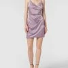Paradi Cocktailkleid In Wickel-Optik - Flieder