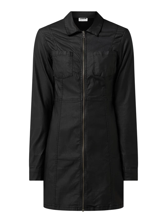 Noisy May Kleid Aus Viskosemischung Modell 'Lisa' - Schwarz – Bild 2