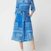 Milano Italy Blusenkleid Mit Paisley-Muster - Bleu