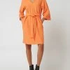 Windsor Kleid Mit Taillengürtel - Orange