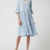 Soyaconcept Kleid Aus Viskose - Bleu
