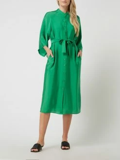 Gestuz Blusenkleid Aus Satin Modell 'Luella' - Grün