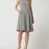 Vera Mont Cocktailkleid Mit Allover-Muster - Taupe