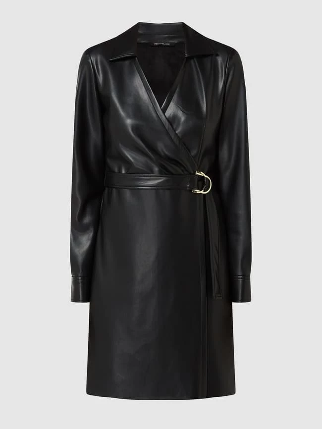 Pennyblack Minikleid In Leder-Optik Modell 'Riva' - Schwarz – Bild 2