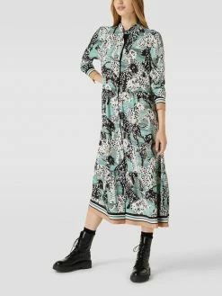 Marc Cain Kleid Mit Allover-Muster - Mint