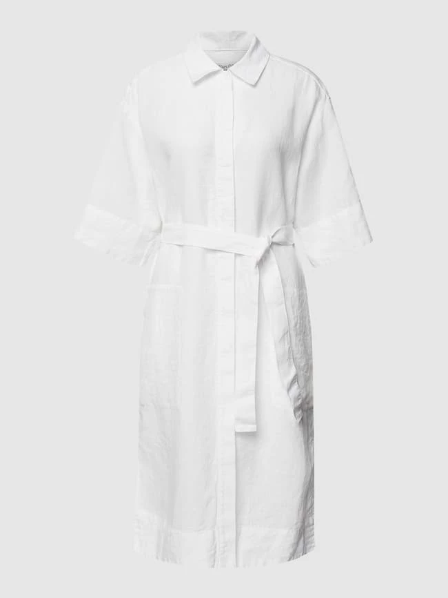 Marc O'Polo Blusenkleid Aus Leinen - Weiß – Bild 2